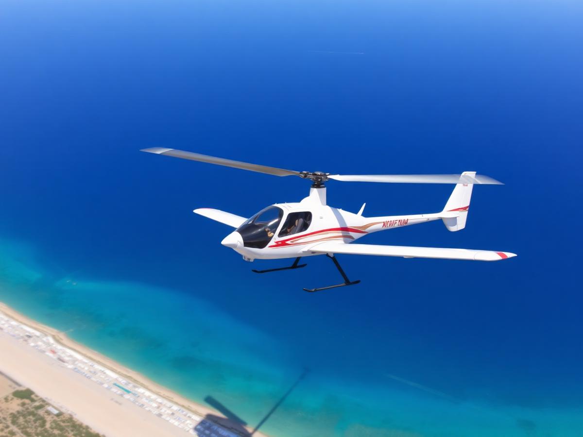 Gyrocopter Flight